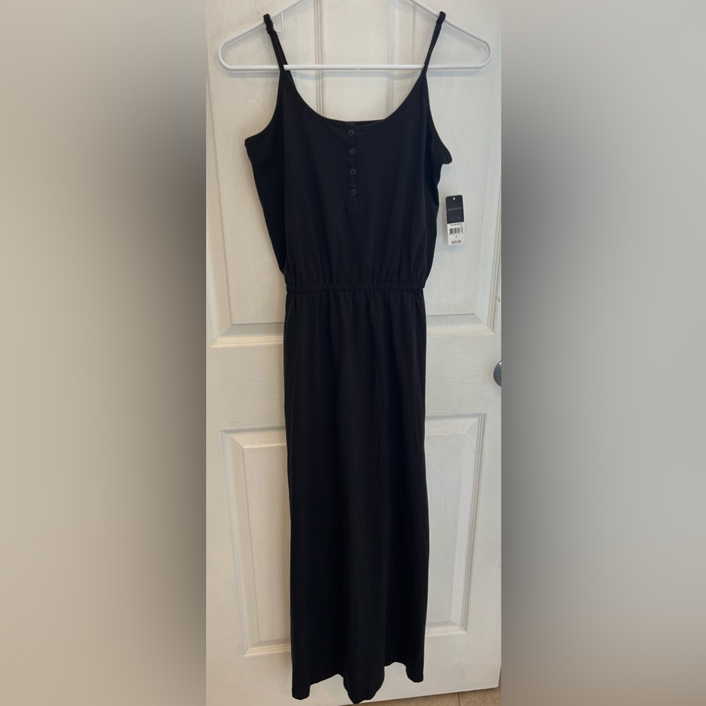 Dress Massini Women’s Black Long Maxi, Size Small NWT